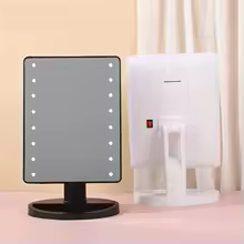 ✨ ESPEJO PARA MAQUILLAJE CON LUZ LED Y ALIMENTACIÓN USB ✨