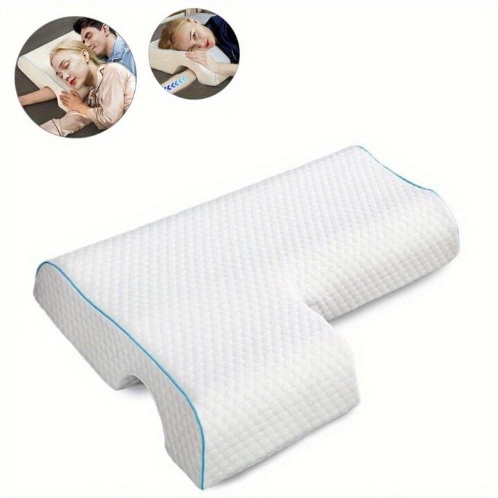 Almohada para Parejas con Espuma Viscoelástica – Comodidad y Relajación Juntos 💑